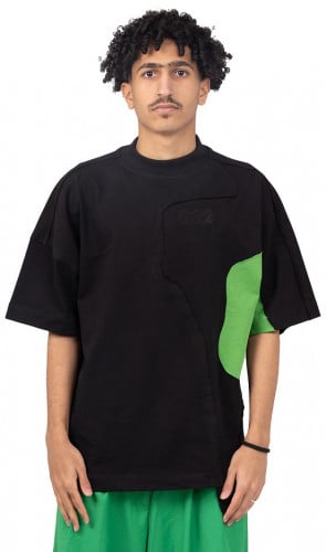 تيشيرت واسع بأكمام قصيره S32