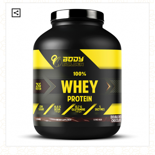 واي بيلدر 100٪ بروتين مصل الحليب,