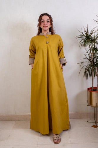 ثوب لينن ماسترد