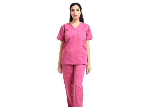 سكراب كامل لون زهري غامق