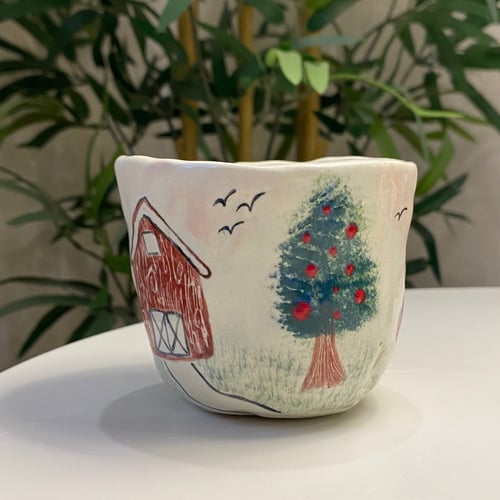 حقل التفاح !