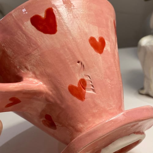 v60 قمع - قلوب ..