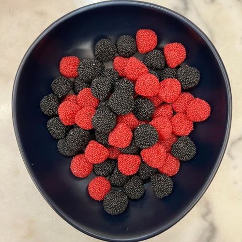 جلي توت اسود واحمر 100 جرام