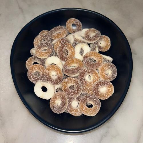 حلقات كولا بالسكر حامضة 100 جرام