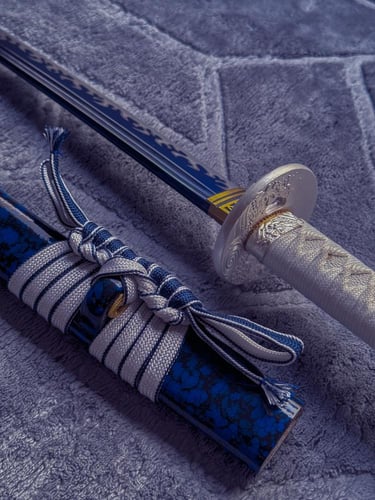 Blue Flames Katana