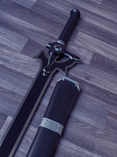 سيف كيريتو الاسود