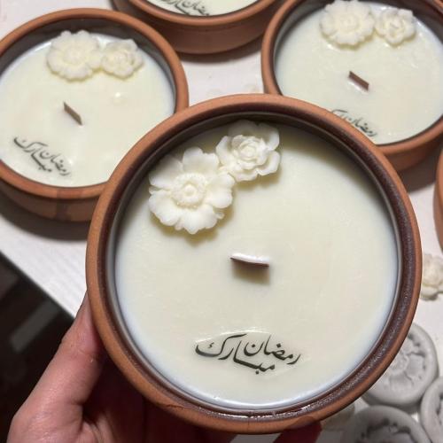 شمعة رمضان + تغليف بعلبه