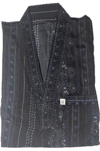 ثوب نوم اطفال سبعة أسود مشجر - اطفال