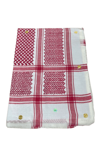 شال كشميري بنقشة شماغ فاخر ودافي