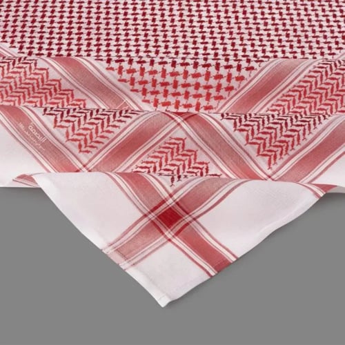 شماغ البسام بصمة 30 إنجليزي – شماغ فاخر قطن عالي ا...