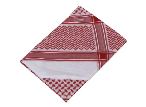 شماغ بروجيه رجالي أحمر زئبقي