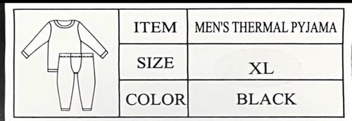 بيجامة حرارية شتوية ناعمة ماركة سبيس مان الأصلية