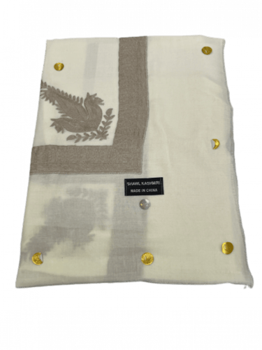غتره شال كشميري مطرزه سكري مقاس 52