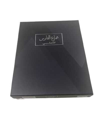 شماغ الفارس – خطوط بيضاء (التصميم الجديد)