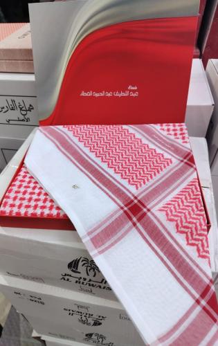 شماغ العطار الأحمر – جودة عالية وأناقة كلاسيكية