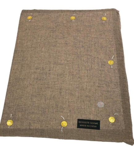 غترة شال سادة بدون نقش ناعمة مقاس 55