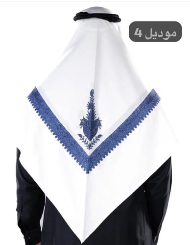 غترة بروجيه مطرز