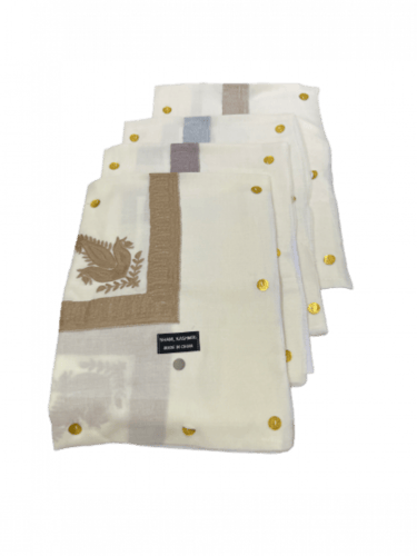 غتره شال كشميري مطرزه سكري مقاس 52