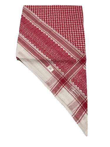 شماغ أحمر ملكي سوبر ديلوكس - ختم لصق