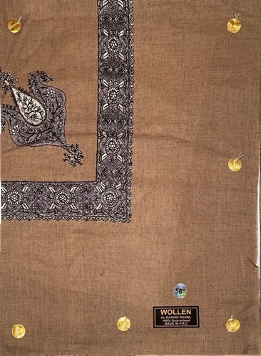 غترة شال قطري ملون مقاس 58