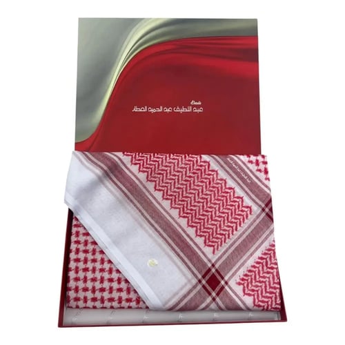شماغ العطار الأحمر – جودة عالية وأناقة كلاسيكية