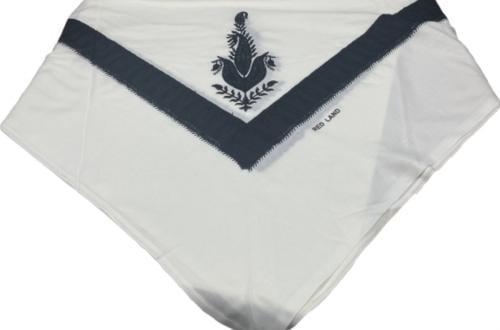 غترة شال كشميري تطريز اسود ماركة ردلاند