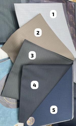 قماش شتوي مقلم صغير