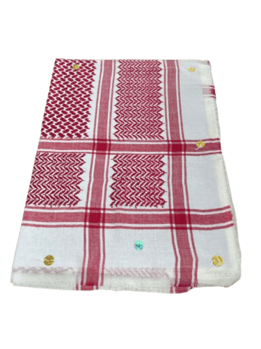 شال كشميري بنقشة شماغ فاخر ودافي