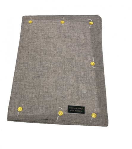 غترة شال سادة بدون نقش ناعمة مقاس 55