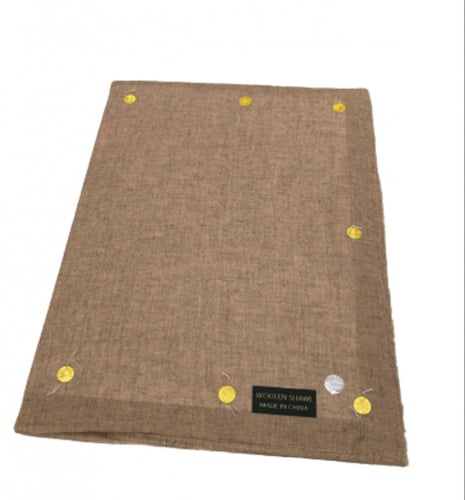 غترة شال سادة بدون نقش ناعمة مقاس 55