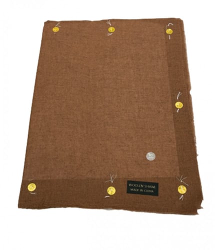 غترة شال سادة بدون نقش ناعمة مقاس 55