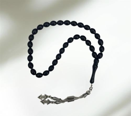 سبحة الحفره لون اسود