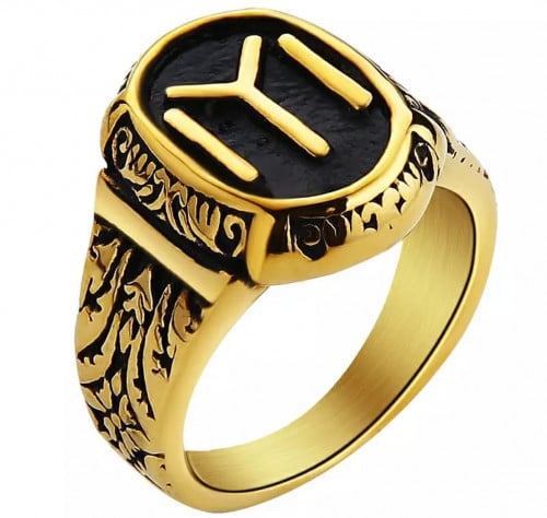 خاتم IYI ذهبي
