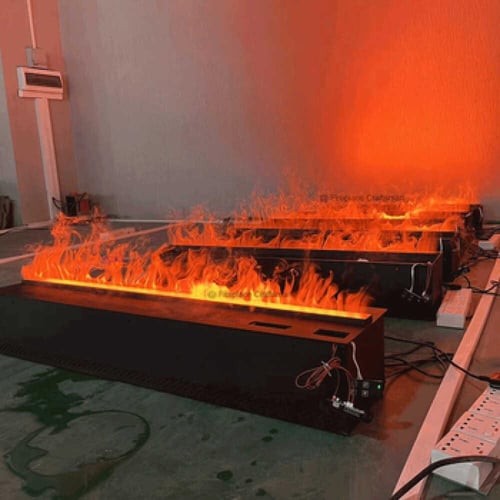 جهاز بخار 3D مقاس 200/20 عمق24 اللون أسود