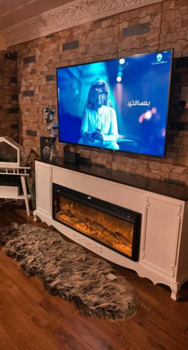 ديكور خشبي مع جهاز تدفئة مقاس 125