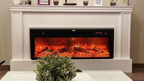 ديكور خشبي مع جهاز تدفئة مقاس 125