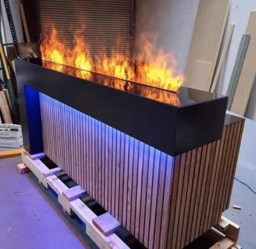 جهاز بخار 3D مقاس 155/20 عمق24 اللون أسود