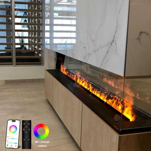 جهاز بخار 3D مقاس 200/20 عمق24 اللون أسود