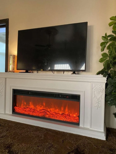 ديكور خشبي مع جهاز تدفئة مقاس 125