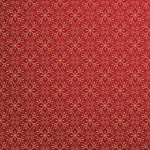 ورق كاردستوك لامع مزخرف 307، 12x12 انش، 20 ورقة من...