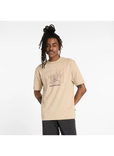 تيشيرت لايف ستايل رجالي من نيو بالانس _ MT43557SOT