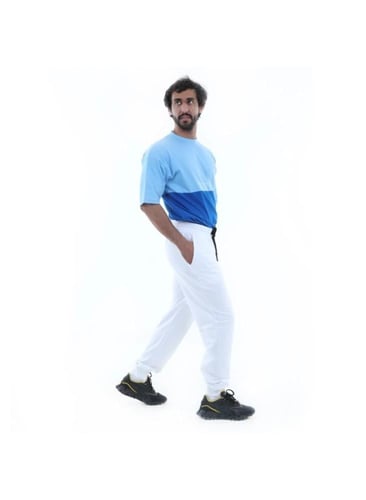 بنطال لايف ستايل رجالي من باتريك _ PKJ07-WH