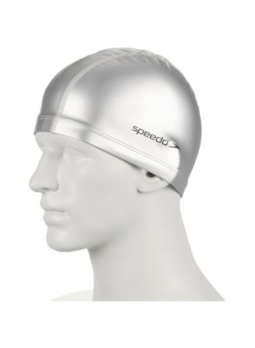 سبيدو بيس قبعة السباحة للجنسين - فضي
