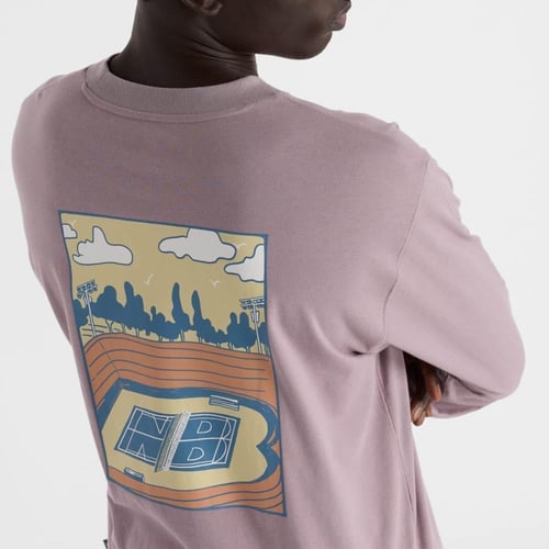 تيشيرت لايف ستايل رجالي من نيو بالانس _ MT43576ICW