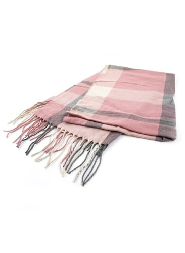 باتريك وشاح شتوي لايف ستايل للنساء - وردي