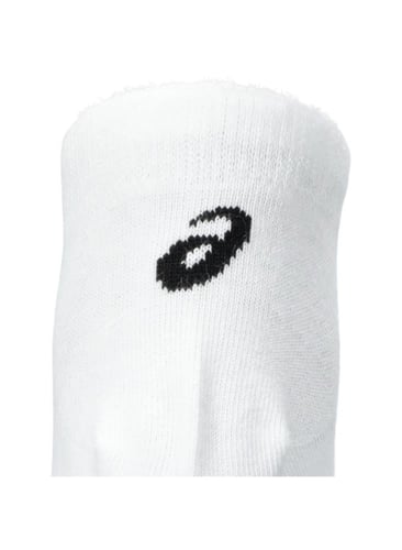 أسيكس بيد طقم جوارب للتدريب للجنسين - 3 قطع - أبيض...