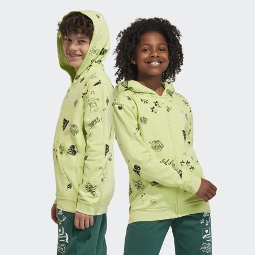 جاكت لايف ستايل ولادي من اديداس _ IA1556