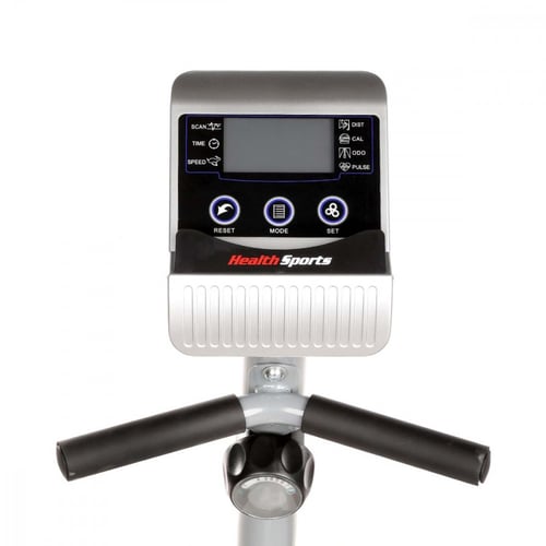 هلثكير دراجة ثابتة بمسند ظهر ومقعد متحرك 8 مستويات...