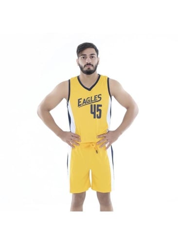 تانك+شورت كرة سلة رجالي من باتريك _ PMTS045
