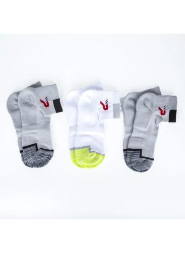 باتريك جوارب لايف ستايل قطن وبوليستر للرجال - 3 قط...